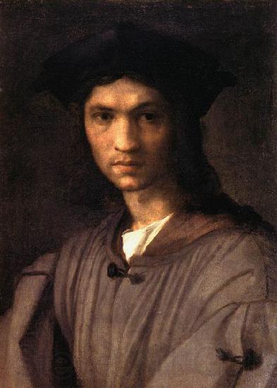 Andrea del Sarto Portrait of Baccio Bandinelli Norge oil painting art